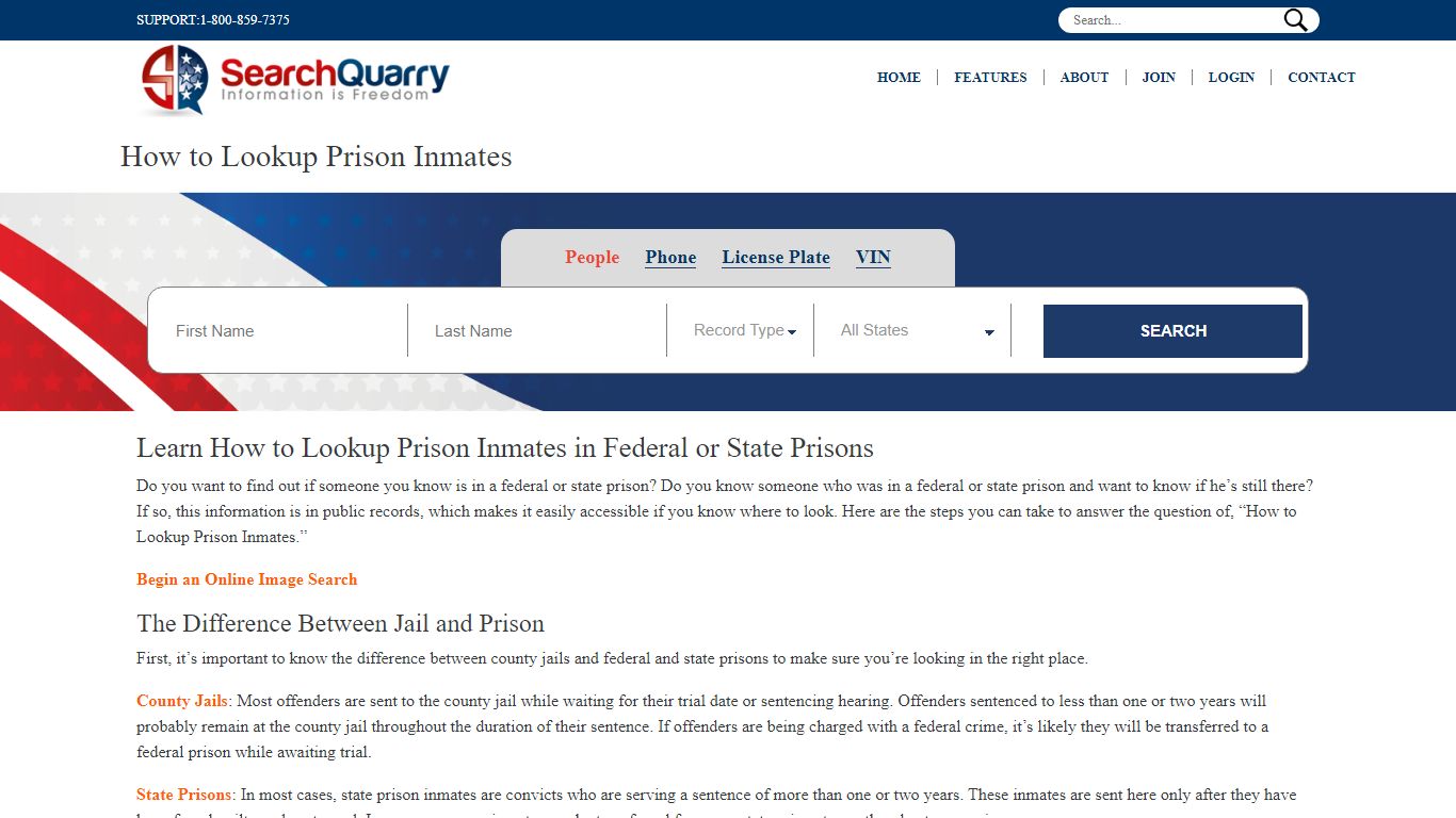 How to Lookup Prison Inmates | Locate Federal and State ... - SearchQuarry